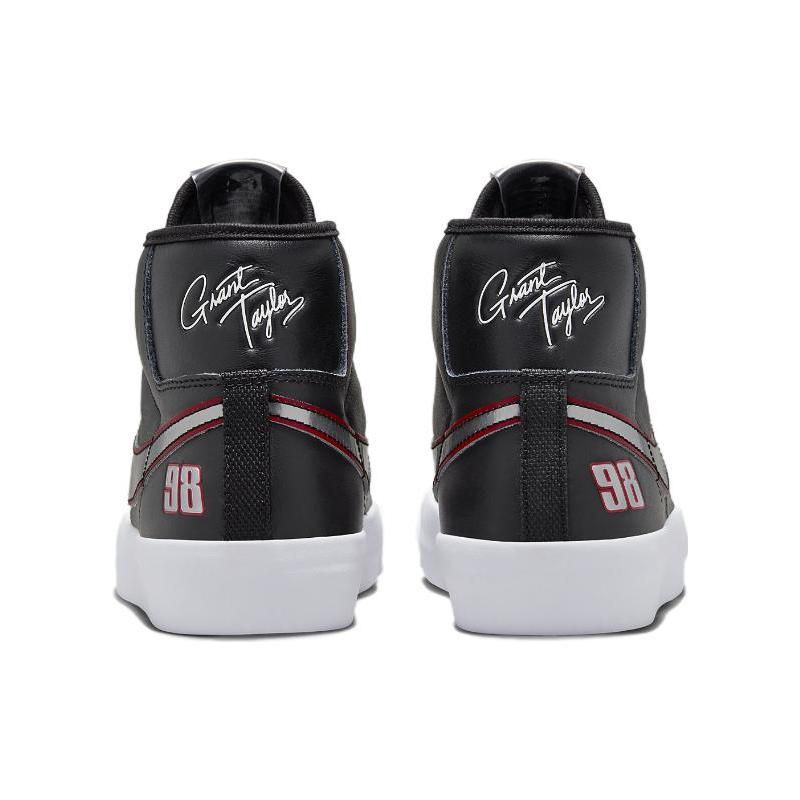 Grant Taylor X Nike Zoom Blazer Mid SB El Camino Unisex Sneakers Black University-Red White FN4182-001