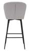 Bar Stool Losanna Grey Set 2 Pz Cm 52X59X108