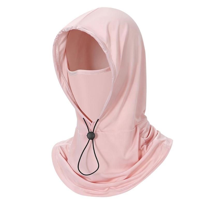 Light Weight Breathable Sunscreens Mask Sun Protecting Face Cover For Outdoor Sports Golf Cycling Running And Travel