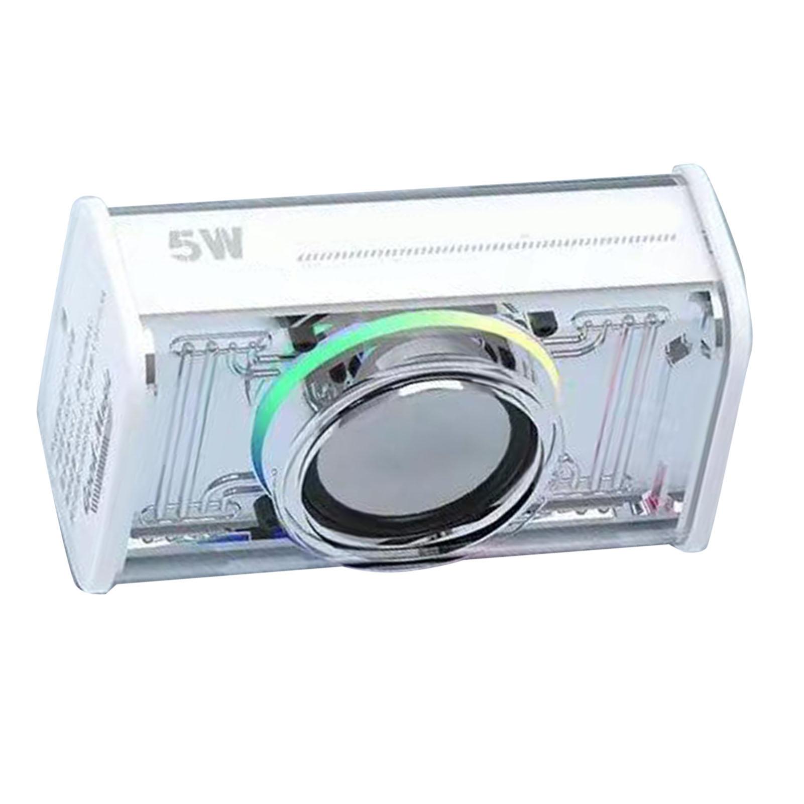 

Spker with Colorful Lights Loud Subwoofer Surround Sound Rechargble Wireless Spker