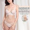 French Sexy Lingerie Set Big Chest Small Anti-sagging Sexy Lace Push-up Bra Breathable Sexy Panties