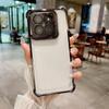 Electroplated Four Corners Anti Drop Transparent Protective Phone Cases for iPhone Samsung Huawei Honor Xiaomi Redmi OPPO Realme Vivo Infinix Tecno