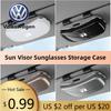 2026 Nou Pentru VOLKSWAGEN VW Clip pentru Ochelari Cutie pentru Ochelari de Soare Pentru Volkswagen VW RLine R Golf Phaeton ID3 Tiguan T-ROC Parasolar Ochi