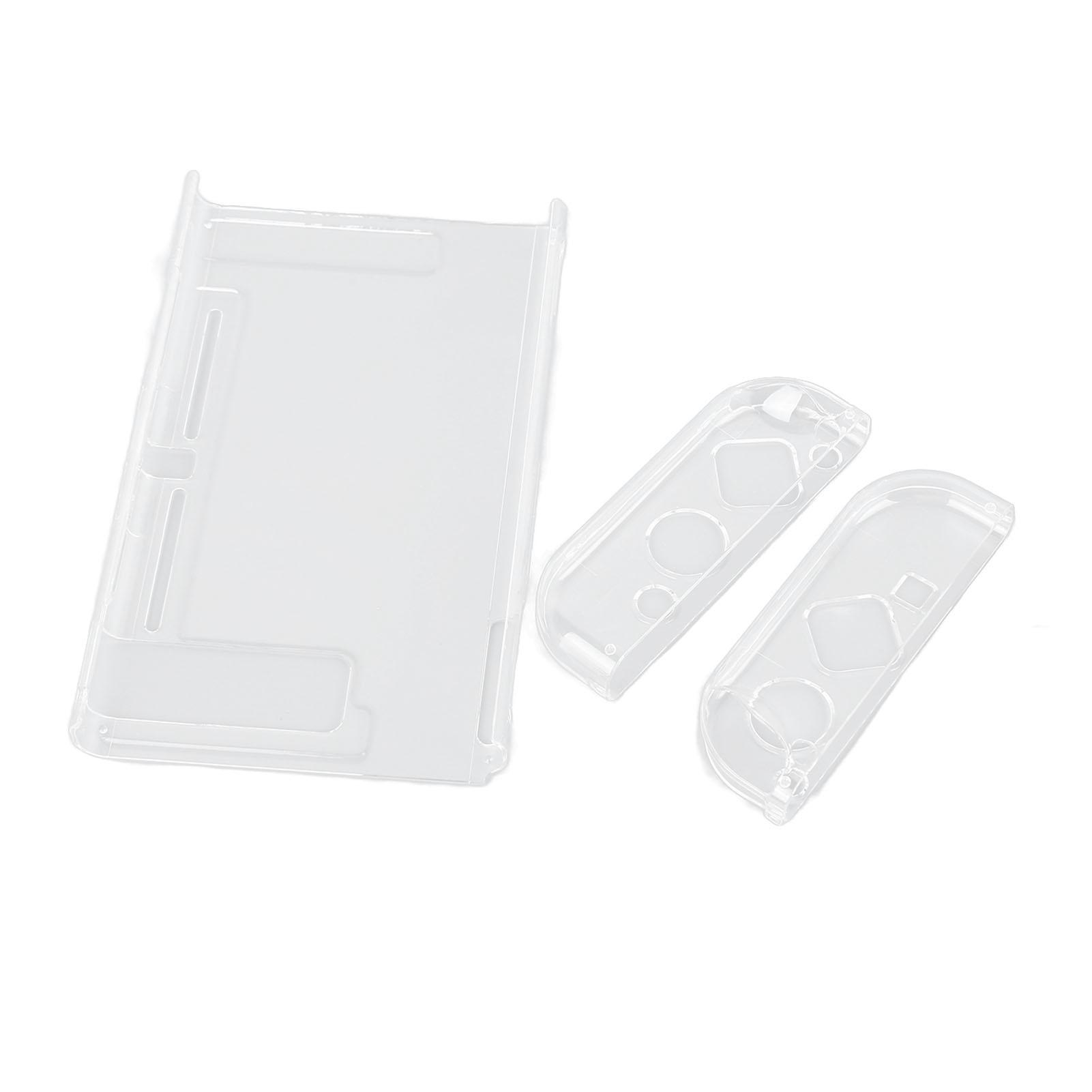

for Switch Clear Protective Case Precise Hole Opening High Transparency Split Game Console Case Cover