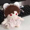 Cat Ear 10cm Cotton Doll Clothes Cute Dress Doll Dress Up Set Doll Clothes Outfit  Children's Gift