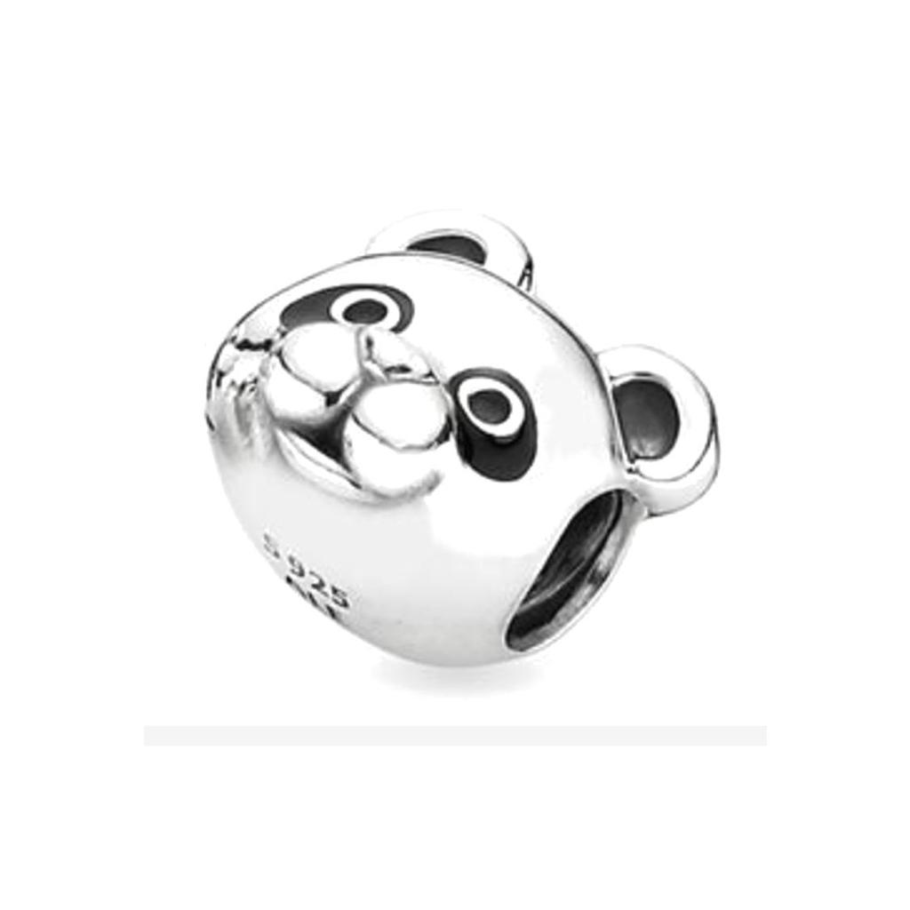 Pandora Peaceful Panda Charm Unisex Charm Silver 791745EN16