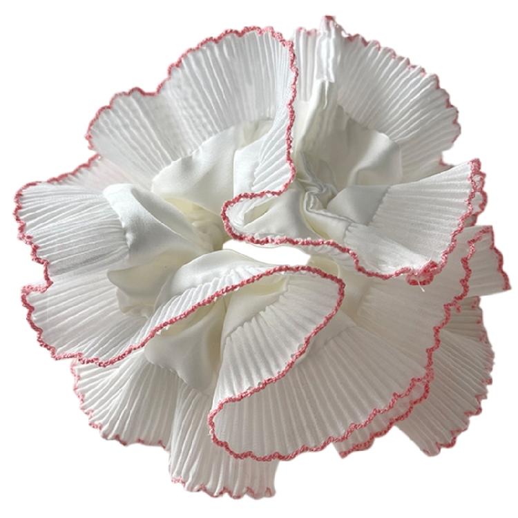 Fashionable Scrunchies for Women Double Layer Large Elastic Hairbands French Hair Scrunchy Bobbles Hair Accessories