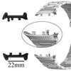 Pair Adapter Straps Connector Strong Metal Straps Connector Adapter Bracelets Accessories Upgrades for Smartwatch