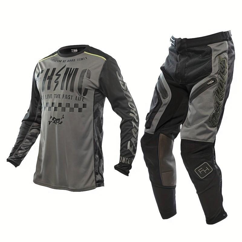 3-color Off-road Cycling Suit Mountain Outdoor Competitive Competition Absorbs Sweat Breathes Air