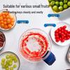 Electric Automatic Fruit & Vegetable Peeler: Peels Garlic, Grapes, and More!