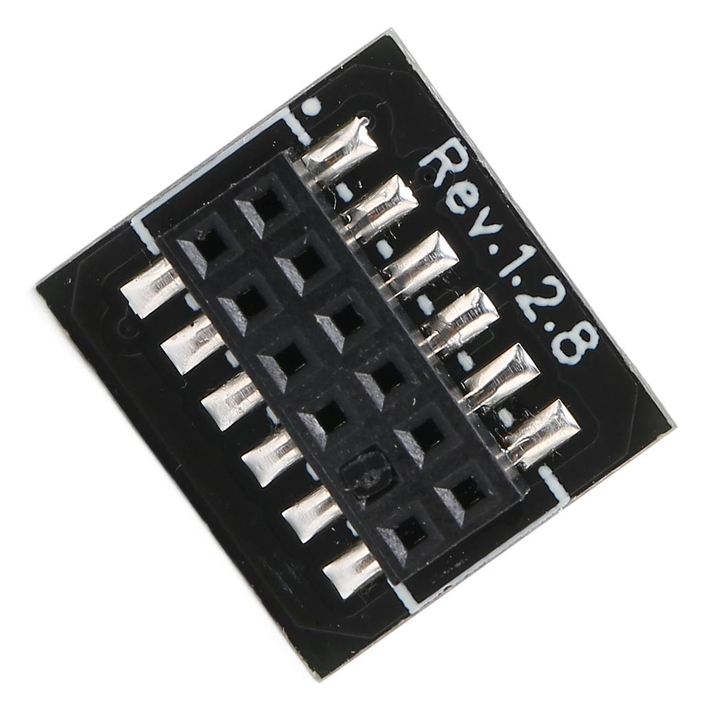 TPM 2.0 Module for MSI 12Pin SPI TPM2.0 Safe Stable Performance Durable 12 Pin SPI Module for Win 11