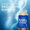 Nicotinamid-Adenin-Dinukleotid-Nahrungsergänzungsmittel, Mit Vitamin B3, 120 Weichkapseln pro Flasche