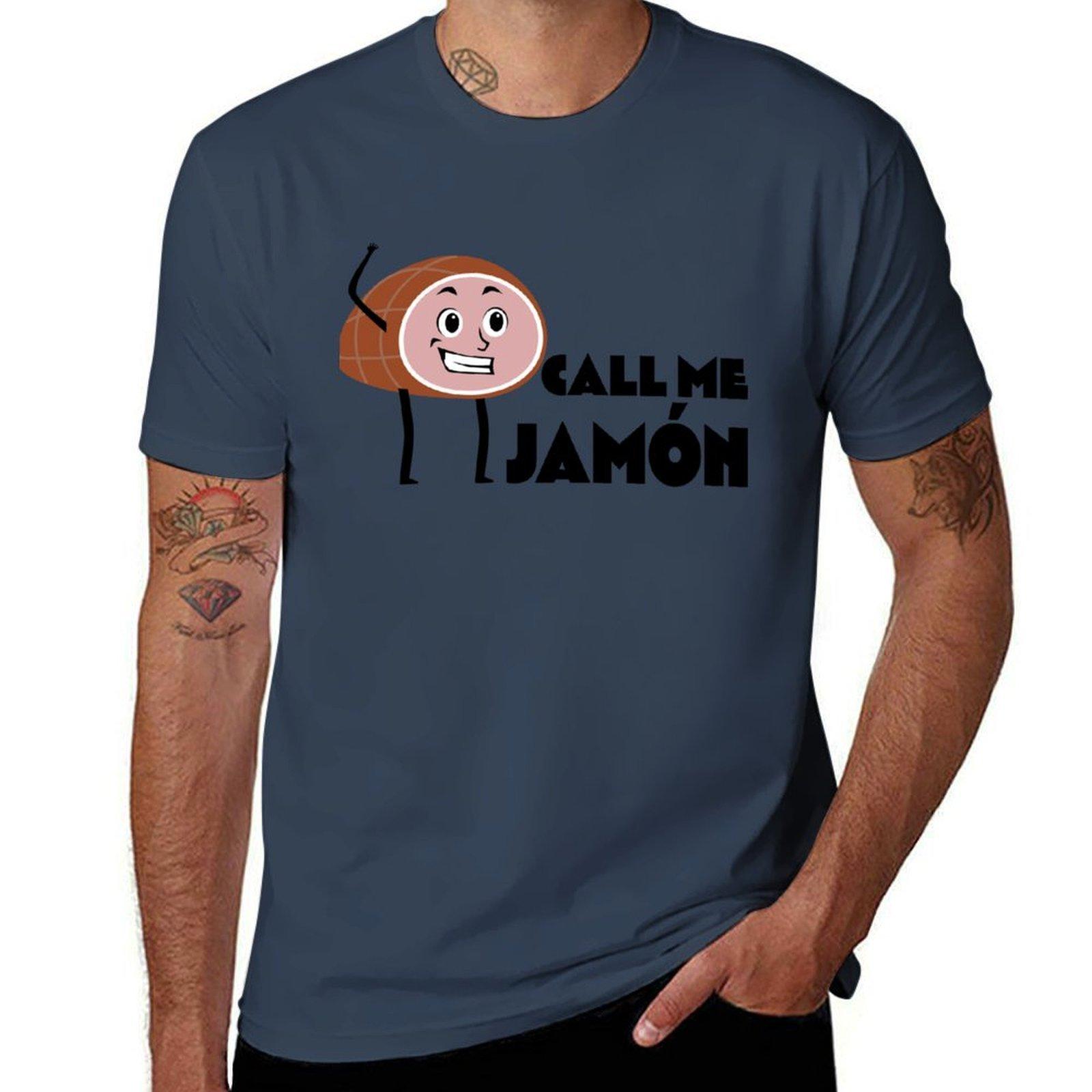 I Am Jamon Tshirt Casual Light Summer Short Sleeve Top S