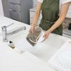 Towa Sangyo LD Absorbent Mat (Can Also Be Used As a Dishcloth), Brown, Approx. 30 X 40 Cm, Microfiber, 1 Sheet