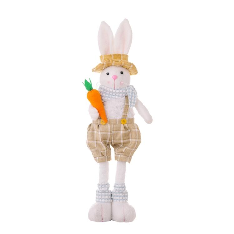 Festival Doll Easter Rabbit Fine Craftsmanships for Warm & Stylishs Party Accent