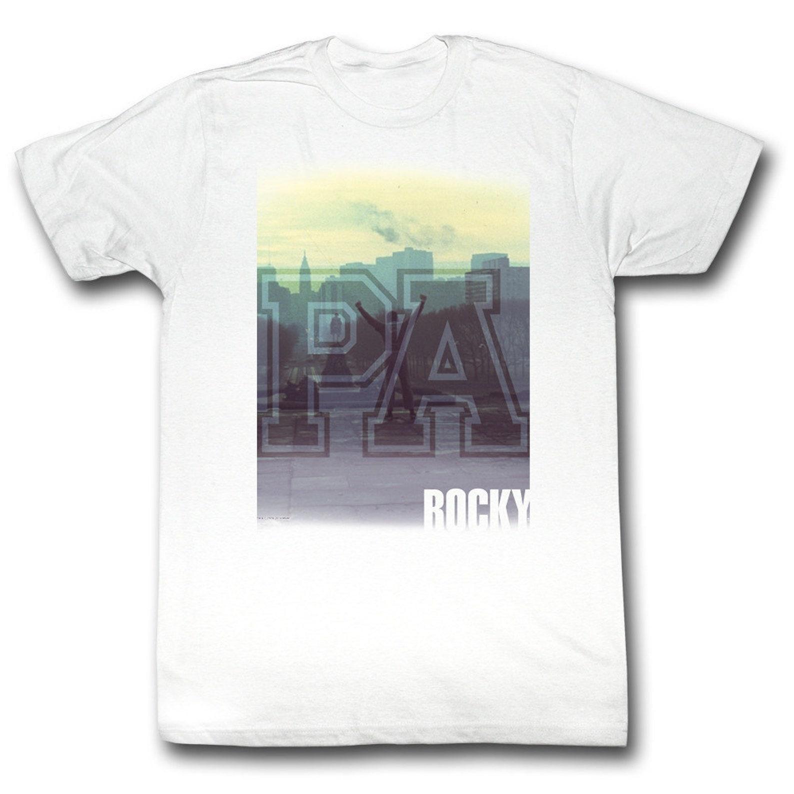 Rocky Yeah White T-Shirt 4XL