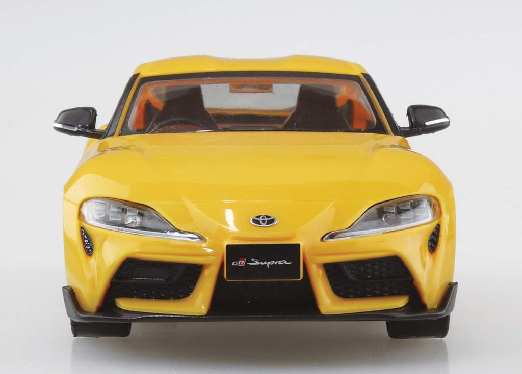 Aoshima Bunka Kyozai The Snap Kit Series Toyota GR Supra Lightning Yellow Plastic Model Co., Ltd. (AOSHIMA) 1/32 Pre-Colored 10-D
