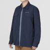 Timberland Solid Color Logo Embroidered Outdoor Casual Polo Long Sleeve Shirt Men shirts Dark-Blue A6895-433