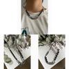 Handmade Geometric Stainless Steel Multilayer Chain Jewelry For Unisex Street Style