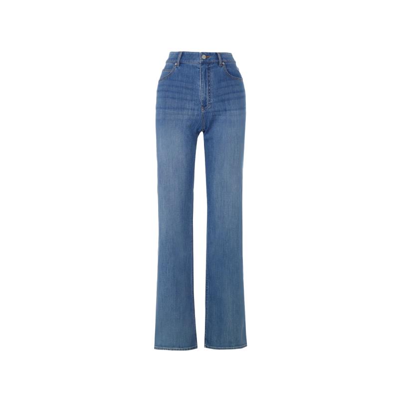 Lancy Women s Diacetate Blend Wide-Leg Jeans XL