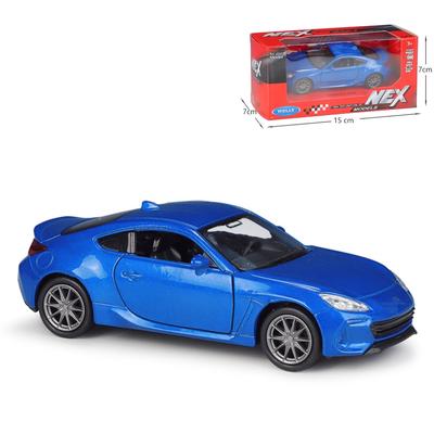 1/36 Subaru BRZ Super Sport Spielzeugautomodell Welly Diecast Metal Vehicle Miniature Collection Pull Back Geschenk für Kinder Jungen Kind