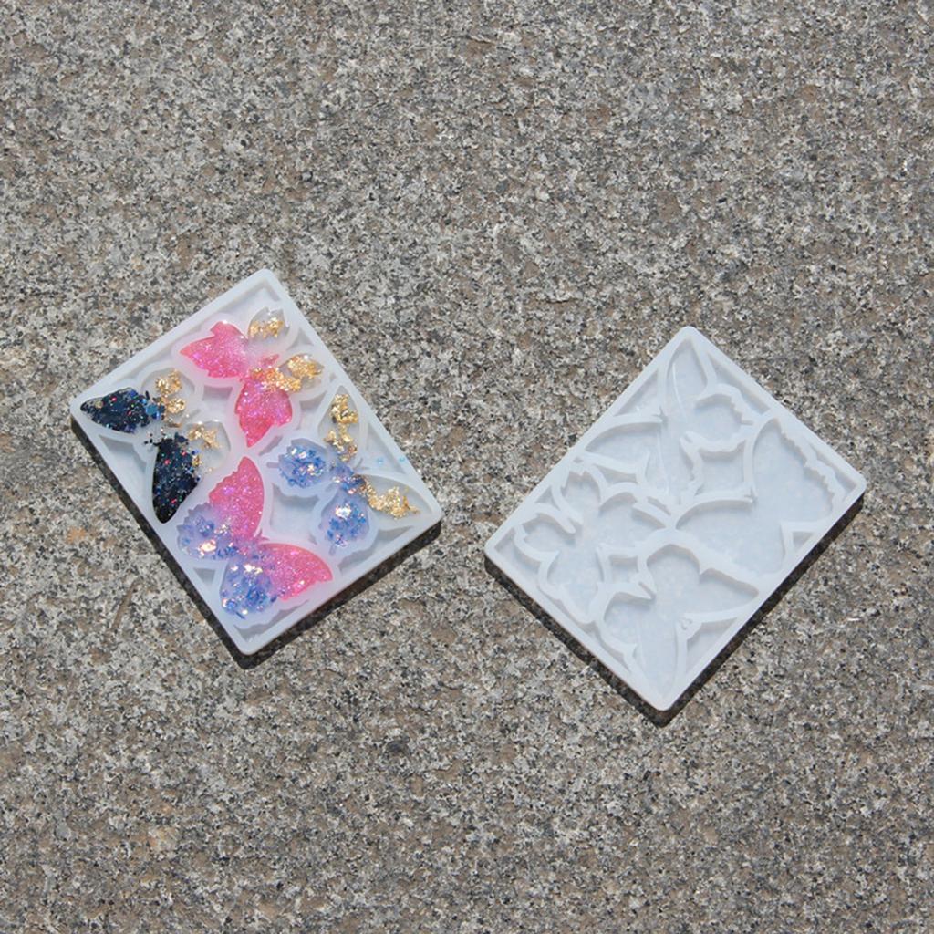 Butterfly Silicone Mold Decorative Pendant Mold Handmade Epoxy Silicone Mold Epoxy Resin Molds Making Crafts