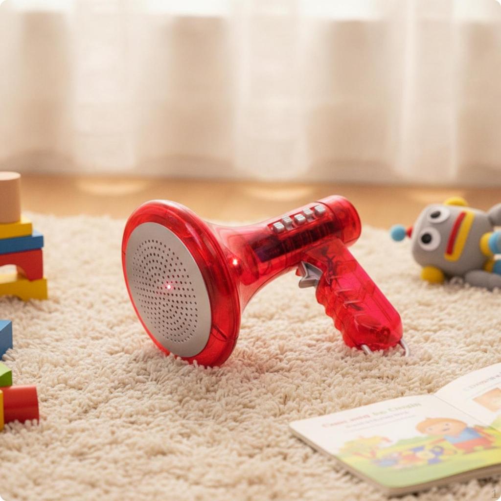 Stimmveränderndes Megafon Handheld Changer Strombetrieben für Kinder, Kinder, Freizeit