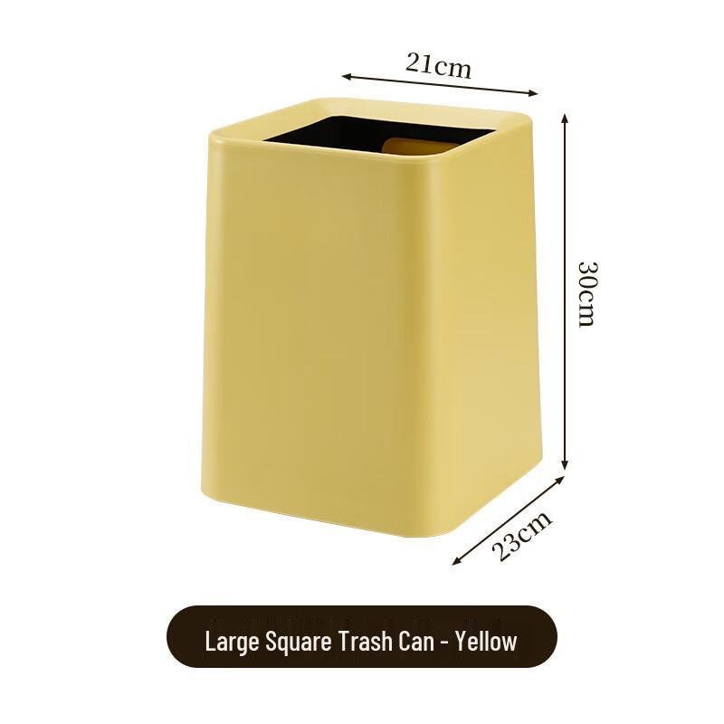 

Stylish Ins-Style Household Double Bin Trash Can
