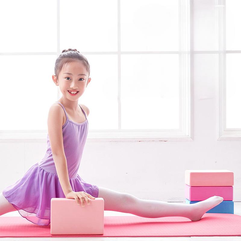 Cărămizi de yoga durabile și rezistente la presiune Ajutoare pentru antrenament de dans Cărămizi de spumă de înaltă densitate pentru dans pentru copii Caramizi de yoga cu suprafață anti-alunecare