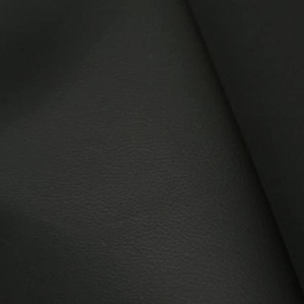 KINOKINO Piele sintetică Țesătură din piele artificială Piele Artizanat lucrat manual PVC simplu Lățime 160 cm Lungime (Negru aprox. aproximativ. 3m)