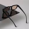 Square Sunglasses Women Men Trendy Stylish Mirror Minimalist Lens Sun Glasses Female Male Retro Personality