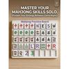 Mahjong Solo Practice Board, Compatible with American Mahjong Tiles with 24 Slots, 3D Printed Portable Mahjong Practice Board for Strategy Training