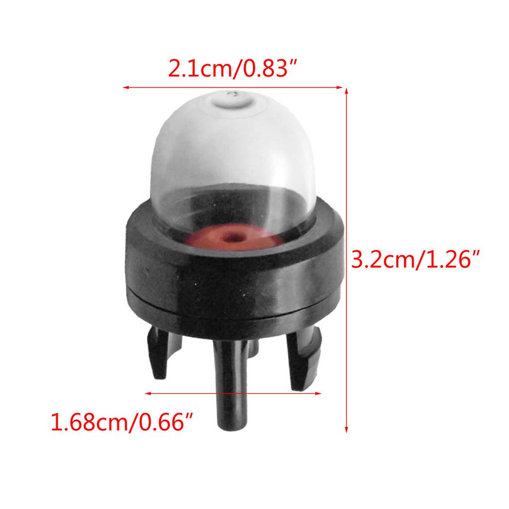 Ersatz Primerball mit Kraftstoffleitung Kleinmotor Poulan Echo Kettensäge Primerball für STIHL MS210 MS230 MS250 HT250