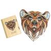Wooden Puzzles Jooki Are Educational Puzzles for Children and Adults, Each Piece Has an Individual Shape.
