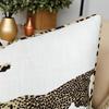 Eurasia Decor Running Leopard Printed Decorative Cushion Cover – Cotton Blend