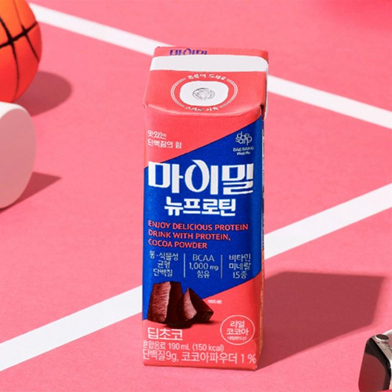 My Meal New Protein Deep Chocolate, 190ml, 60 pieces