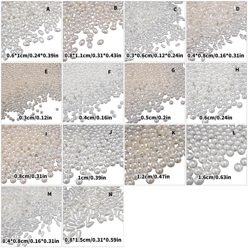 Kunststoffperlen für handgefertigten Schmuck, Basteln, sichere Aufbewahrungsbox