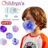Children's Tie-dye Printing Face Mask Daily Protective Breathable Face Mask