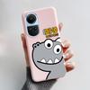 For OPPO Reno 10 5G CPH2531 Case Stylish Pattern Soft Silicone Phone Cases for Oppo Reno10 Pro Global 2023 CPH2525 Back Cover