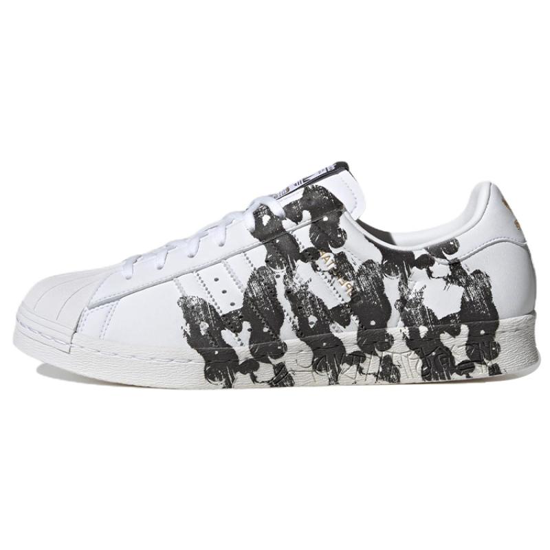 

Adidas Оригинальные кроссовки Superstar 80s X Han Meilin Белый Черный ID4387 36