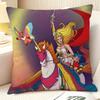 Cartoon S-She-Ra And The Princesses Of Powers Natural Linen Organic Fabric Double-Sided Printing Sofa Home Decor Pillow Case