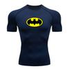 Men's Compression Workout T-Shirt, Breathable Quick Dry Athl