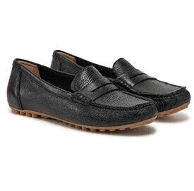 Women's Caprice Mokassin Black Slip-ons 24326848