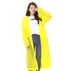 Outdoor Adult Men And Women Thickened EVA Raincoat Sleeves Beam Mouth Military Green Rainy Day Rainwear For Hiking Climbing