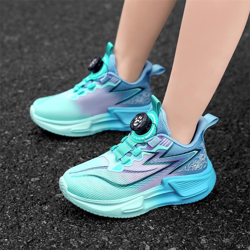 Boys shoes 2025 summer new breathable mesh non-slip wear-resistant lightweight student running shoes children's sports shoes