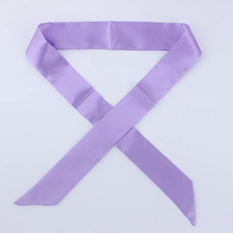 

Новий довгий шовковий вузький шарф Жіноча гумка для волосся на шиї Однотонна хустка з принтом Шийна хустка Жіноча ручка Зав язки Стрічка оптом 4x100cm