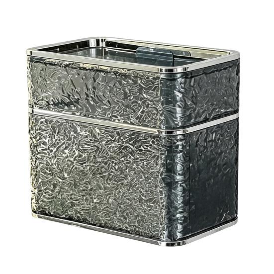 Tissue Box Wall-mounted Sealed Design Dispenser Waterproof Dustproof Paper Towel Holder Transparent Strong Adhesive Container for Bathroom