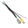 8X Car Rear View Camera RCA Video Reverse Camera Convert Cable Adapter For Mitsubishi Outlander ASX GF GG ZJ