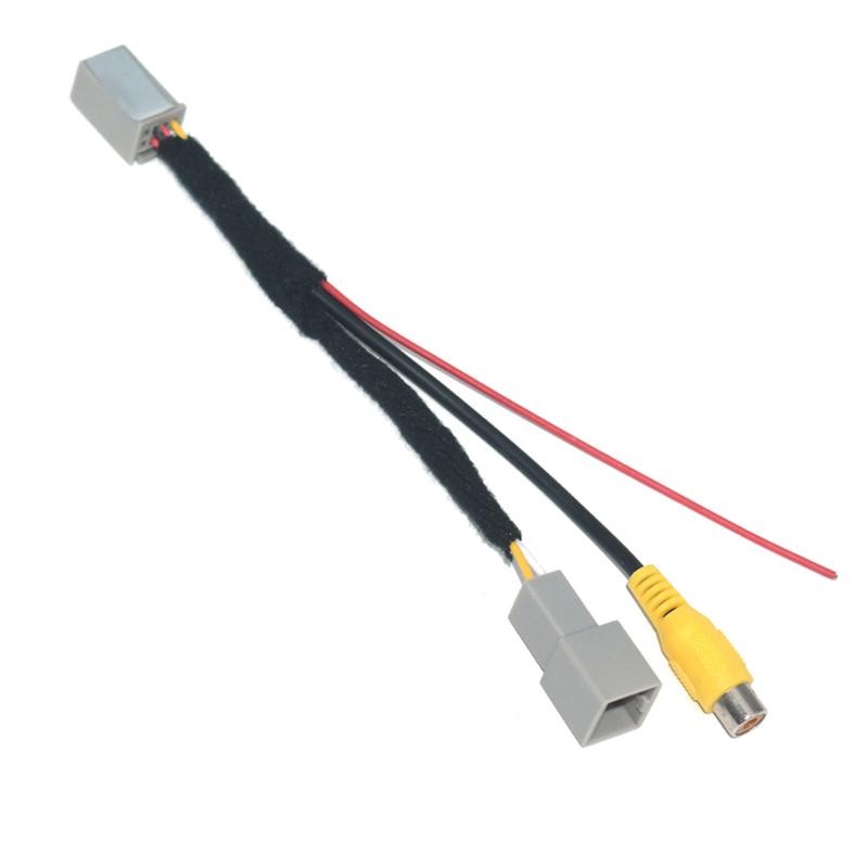8X Car Rear View Camera RCA Video Reverse Camera Convert Cable Adapter For Mitsubishi Outlander ASX GF GG ZJ