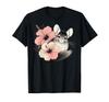 Chinchilla Hibiscus Bloom Harmony Floral Chinchilla Lovers T-Shirt